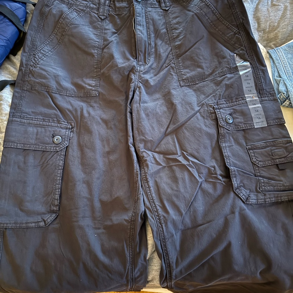 Womens Black Cargo Pants